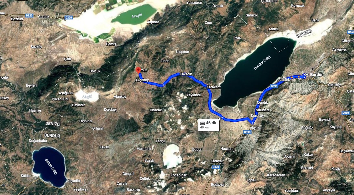BURDUR YEŞİLOVA AKÇAKÖY'DE 160 M² TARLAMIZ SATILIKTIR.  - BURDUR YEŞİLOVA fotoğraf 2